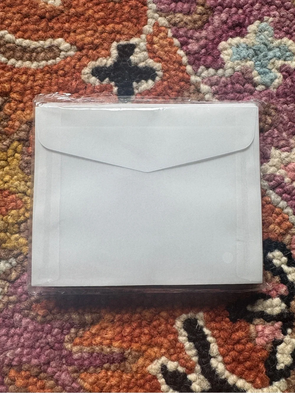 Blank Semi-Transparent Envelopes